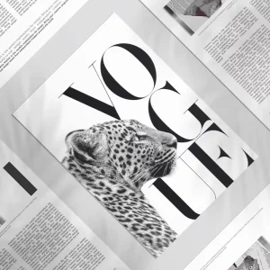 Customized Design of Black and White PVC Posters for Large sized Printing High quality Paperboard Promotional Poster Printing