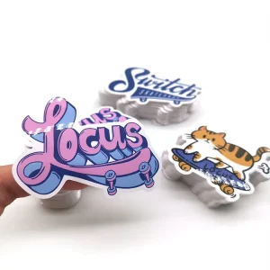 Customized Die Cut PVC Stickers Your Vinyl Decals Can Be Cut Into Any Shape Create Unique Stickers Based on Your Photos