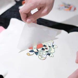 Customized Eco Solvent Plastisol Ink Iron On Decals Vivid Graphics for Canvas Tote Bag Fabric Decoration
