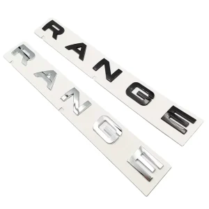 Customized Emblem 3M Car Badge Shiny Chrome Auto ABS Emblems