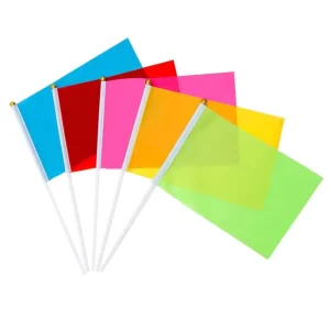 Customized Flag Polyester Handheld Flag Various Sports Event Specialized Flags