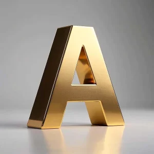 Customized Gold Silver Stainless Steel Letter Logo Available in Multiple Colors Reliable Quality Non Luminous Letter Signs