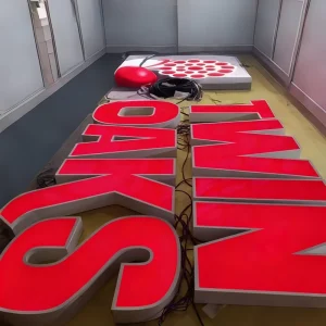 Customized Illuminated Outdoor LED Letter Business Sign Store Front Light Letters Channel Letters Ship Sign