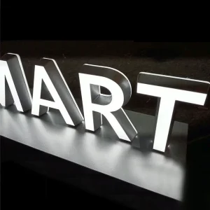 Customized Indoor Acrylic Luminous Logo Mini Acrylic Letters Store Energy Saving Waterproof Modern LED Sign for Promotion