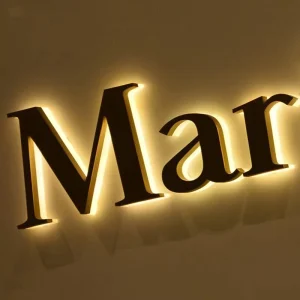 Customized LED 3D Sign for Company Brand Logo Outdoor Store Sign Custom Business Signs LED Signage Channel Letters