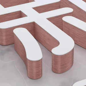 Customized LED Advertising 3D Illuminated Signs Decorative Lighting Frameless Letters for Business