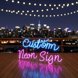Customized LED Neon Sign Letters & Plastic Light Strip for Theme Park Wedding Home Events Decor