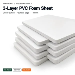 Customized Lead Free PVC Foam Board Sheet White Plastic PVC Foam Board Expanded PVC Ceiling Sheet