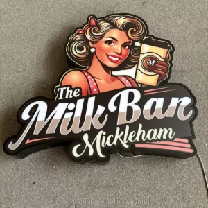 Customized Letter Sign LED Illuminated 3D Acrylic Letters Light Custom Sign Business Board for Outdoor Use
