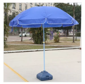 Customized Logo Advertising Promotion Large Outdoor Sunscreen Sunshade Beach Umbrella