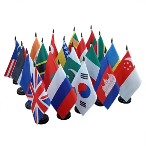 Customized Logo Printed Polyester Digital Printing Flying Style Soft Quick Dry Teardrop Shape Aluminum Flagpole Flag