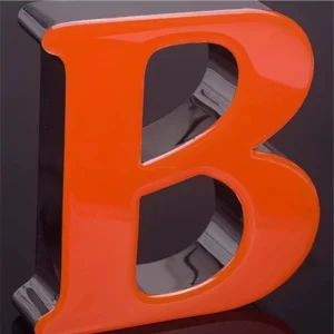 Customized Luminous 3D Epoxy Resin Digital Letter Logo LED Waterproof Light Commercial Doorplates Home Hospitals Mall Companies