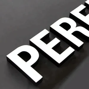 Customized Luminous Letters LED Channel Sign Letter Logo 3D LED Letters