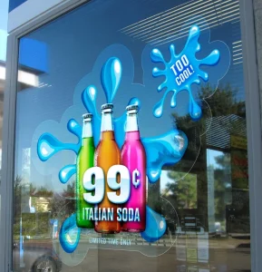 Customized Multiple Designs Acceptable Durable Removable PVC Static Decal Sticker for Window Decoration