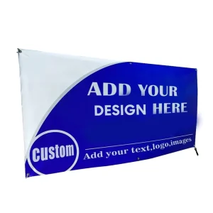 Customized Outdoor Advertising Banners Double-sided Inkjet-printed Fabric Flags Sun protection and Waterproof Flags
