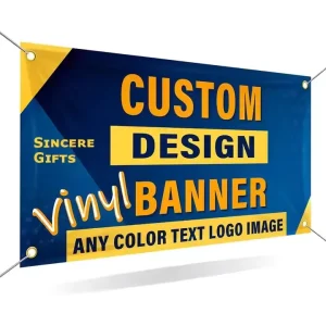 Customized Outdoor PVC Coated Mesh Banners UV Resistant Waterproof Vinyl Advertising Banner Flexible Banner