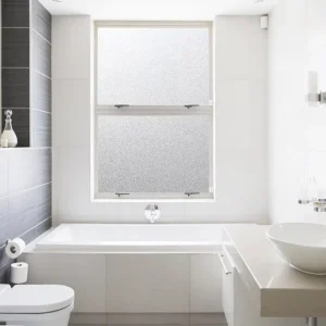 Customized PVC Glass Static Cling Frosted Decorative Stickers Privacy Protection Stained Window Film
