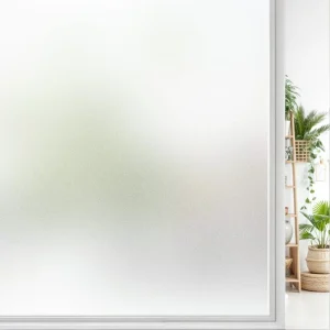 Customized PVC Glass Static Cling Frosted Decorative Stickers Privacy Protection Stained Window Film