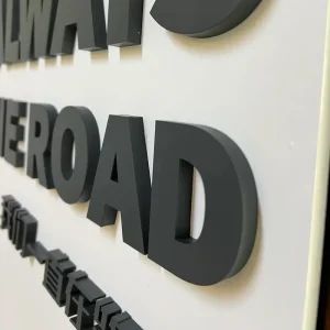 Customized Painted PVC Letters Sign for Indoor Logo, Acrylic Alphabet Letters