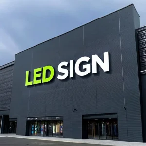 Customized Panneau Led Sign 3D Outdoor Business Signboard Channel Letter Signage for Shop Advertising for Mall