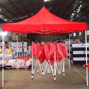 Customized Powder Coated Steel Frame Pop up Advertising Tent with PVC Coated Oxford Fabric for Parties & Trade Shows