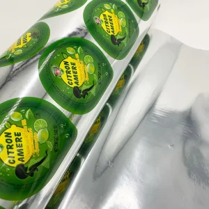 Customized Printing Plastic Cup Sealing Waterproof Roll Film Aluminum Foil Lid Film for Cup Sealing