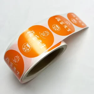 Customized Printing Product Packaging Self adhesive Label Stickers Waterproof Vinyl Logo Stickers Roll