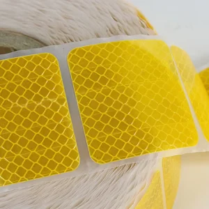 Customized Reflectivity Tape Warning Safety Mark ECE 104R Adhesive Tape Kiss Cut Reflective Stickers For Trucks