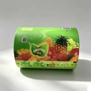 Customized Rigid Food Grade PET Glossy Aluminum coated Casting Barrier Film Composite Packaging Film Roll for Grocery Use