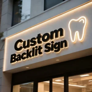 Customized Signage LED Illuminated Sign LED Letter Sign Backlit Channel Letter for Companies Shopping Advertising