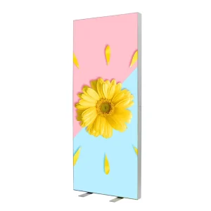 Customized Size Double Sided Light Box Aluminium Frame Tension Fabric LED Advertising Lightbox