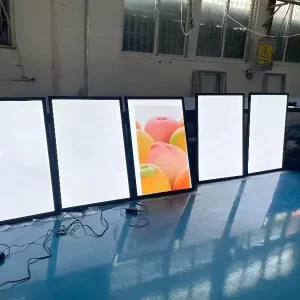 Customized Slim Aluminium LED Lightbox Ultra-Thin Movie Poster Advertising Light Boxes