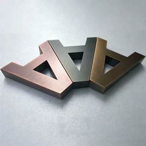 Customized Solid Metal Laser Cut Letters Sign for Home Decor Advertising Car & Party Name Signs Stainless Steel