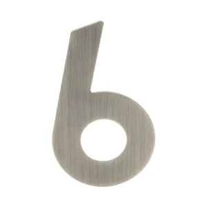 Customized Stainless Steel Address Number Modern Hollow Out House Number for Villa Entrance Door Sign