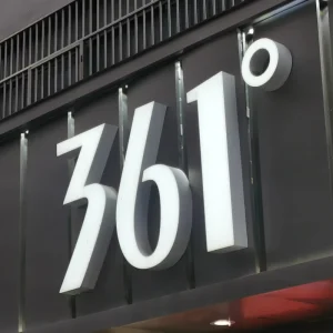 Customized Stainless Steel Edge Lit LED Mini Letters Borderless Storefront Signs Light Boxes Billboards IP65