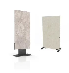 Customized Standing Display Racks Tile Rack Showroom Display Sample Wooden Floor Display Stand