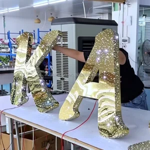 Customized Starry Sky Luminous Words LED Luminous Letters Home Store Stereoscopic Luminous Decorative Words Store Sign