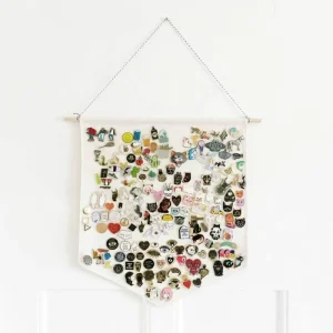 Customized Sublimation Canvas Pennant Banner Hanging Banner Mini Pennant