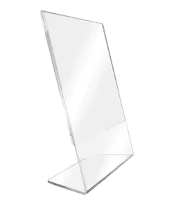 Customized Various Desktop Standing Signs Acrylic Tabletop Billboard Advertising Signage for Menu Display
