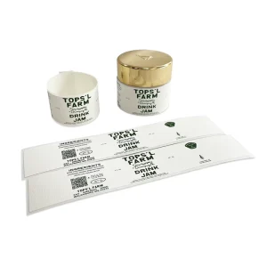 Customized Vinyl Printed Logo Self-Adhesive Stickers for Beauty Care Packaging Labels