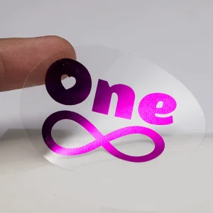 Customized Waterproof Transparent Vinyl Label Stickers Printing Design Logo Clear Adhesive Round PVC Stickers Sheets