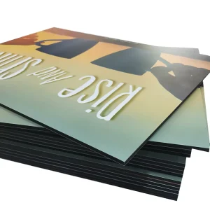 Customized White PVC Foam Board Display with UV Printing for Advertising Poster or Banner Logo