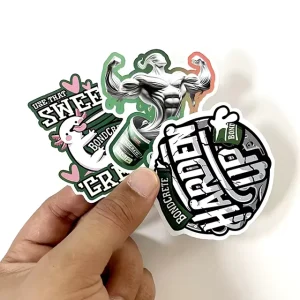 Customized alien Stickers Cartoon logo Waterproof Labels Anime and Comic Die-cut Self-adhesive Star Photo Stickers