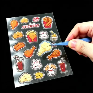 Cute Seal Laser Stickers Suitable for Sedex Factory Children’s Rewards for Scrapbooking Phone Cases DIY Decoration