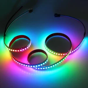 DC 5V Addressable WS2812 WS2812B LED Strip 30 60 96 144 Leds Individually Pixels SMD 5050 Smart Digital RGBIC LED Light Strip