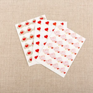 DIY Cute Cartoon Self-Adhesive Photo Corner Stickers UV Printed Paper for Photos