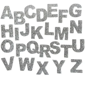 DIY Stick on Self Adhesive Beaded Clear Crystal Rhinestone Letter Stickers Diamond Capital Letter Alphabet A Z