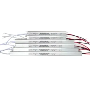 DS-9 Led Power Supply Adapter DC12V/24V Ultra Thin Led Strip Driver 2A-6A IP20 Aluminum Case Slim Lighting Box 100-265V