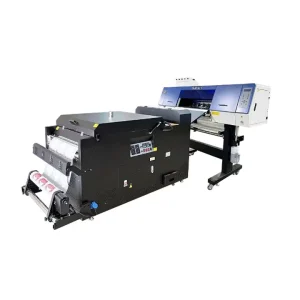 DTF Printer for Any Fabric Printing A2 DTF Printer Printing Machine 60cm Shaker Powder Machine All in One Powder Machine