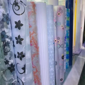 Decor Privacy Window Film Non Adhesive Glass Static Cling Stickers Printing Frosted Glass Window Film for Home Glass